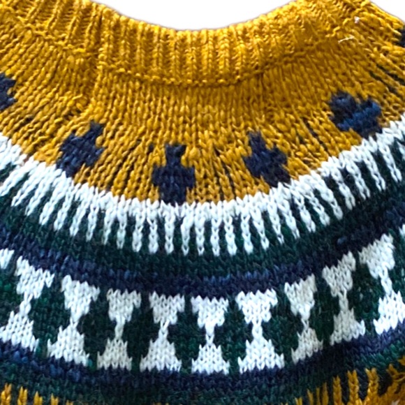 Lucky Brand Wool Blend Bold Fair Isle Sweater - Picture 11 of 16